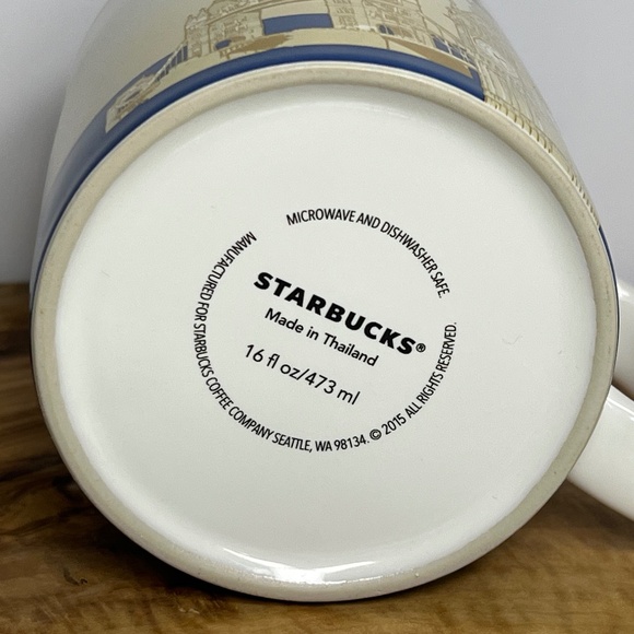 Starbucks London Global Icon Collector Series Coffee Mug Cup 16oz 475ml - Picture 9 of 11